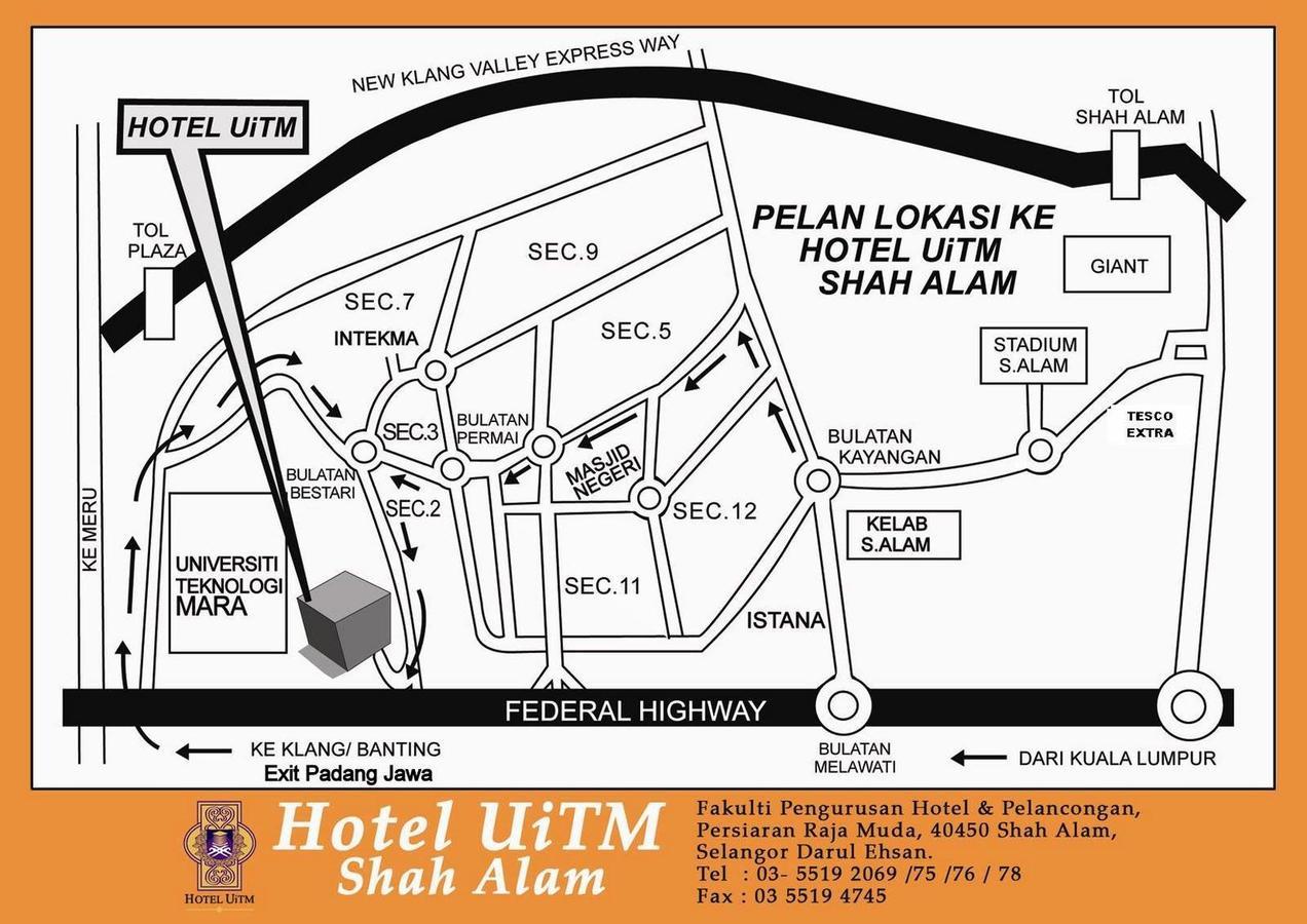 Hotel Uitm Shah Alam Eksteriør billede